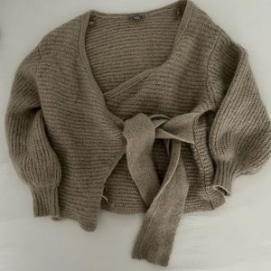 Cos mohair wrap cardigan size S